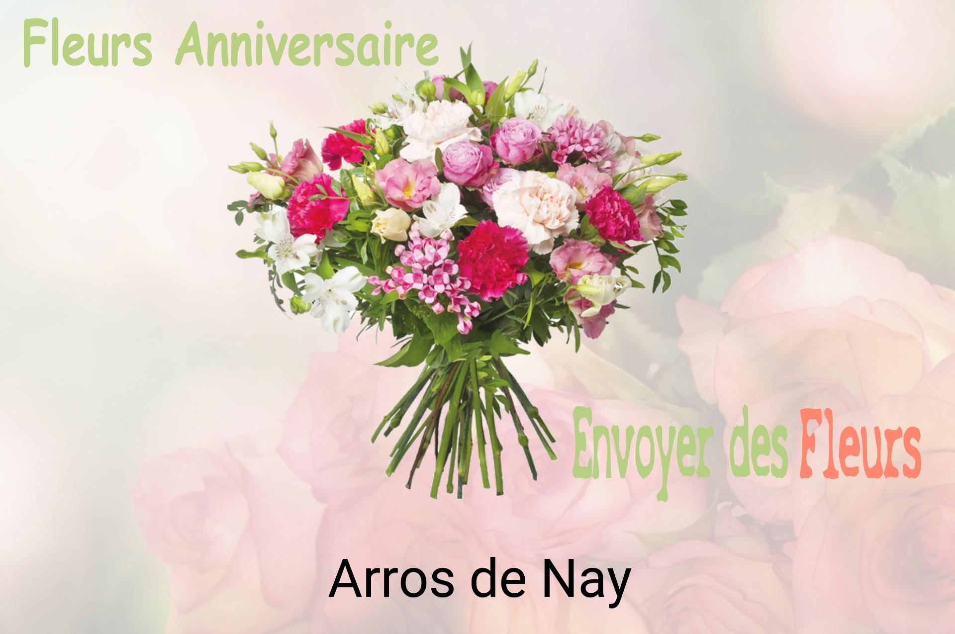 Bouquet de fleurs d’anniversaire livré à Arros-de-Nay